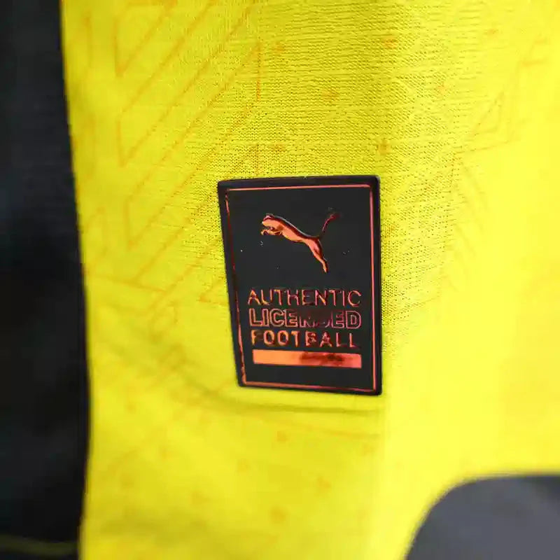 MAILLOT MALAISIE DOMICILE "Jaune" 2025/2026 Version Player YamaKits Foot