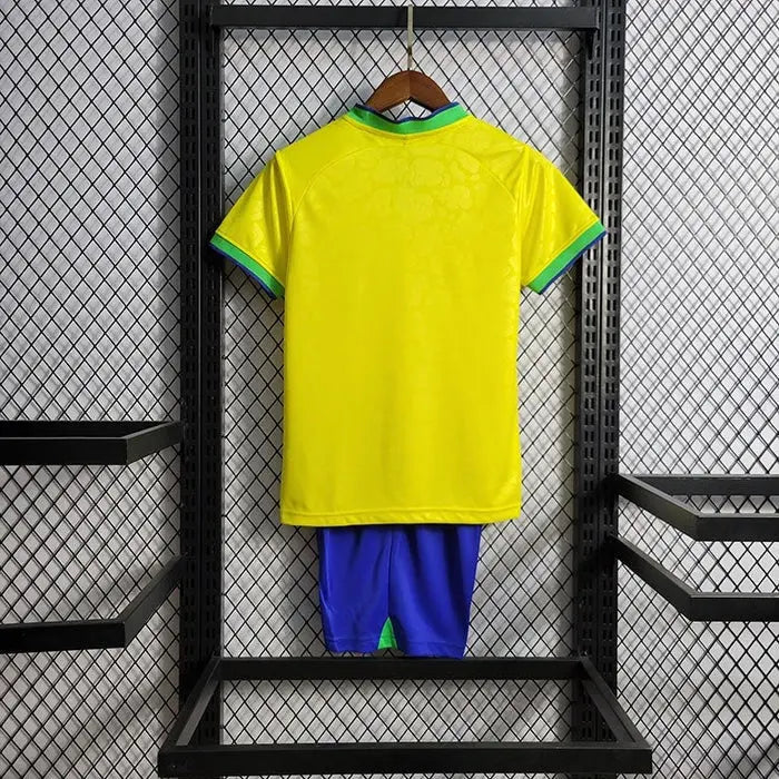 Brazil Home Kids Jersey 2022/2023