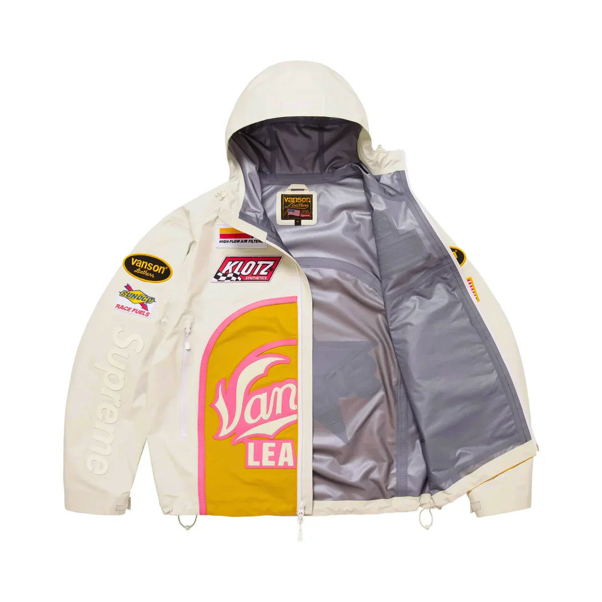 Veste Supreme GORE-TEX Blanc - Zippée