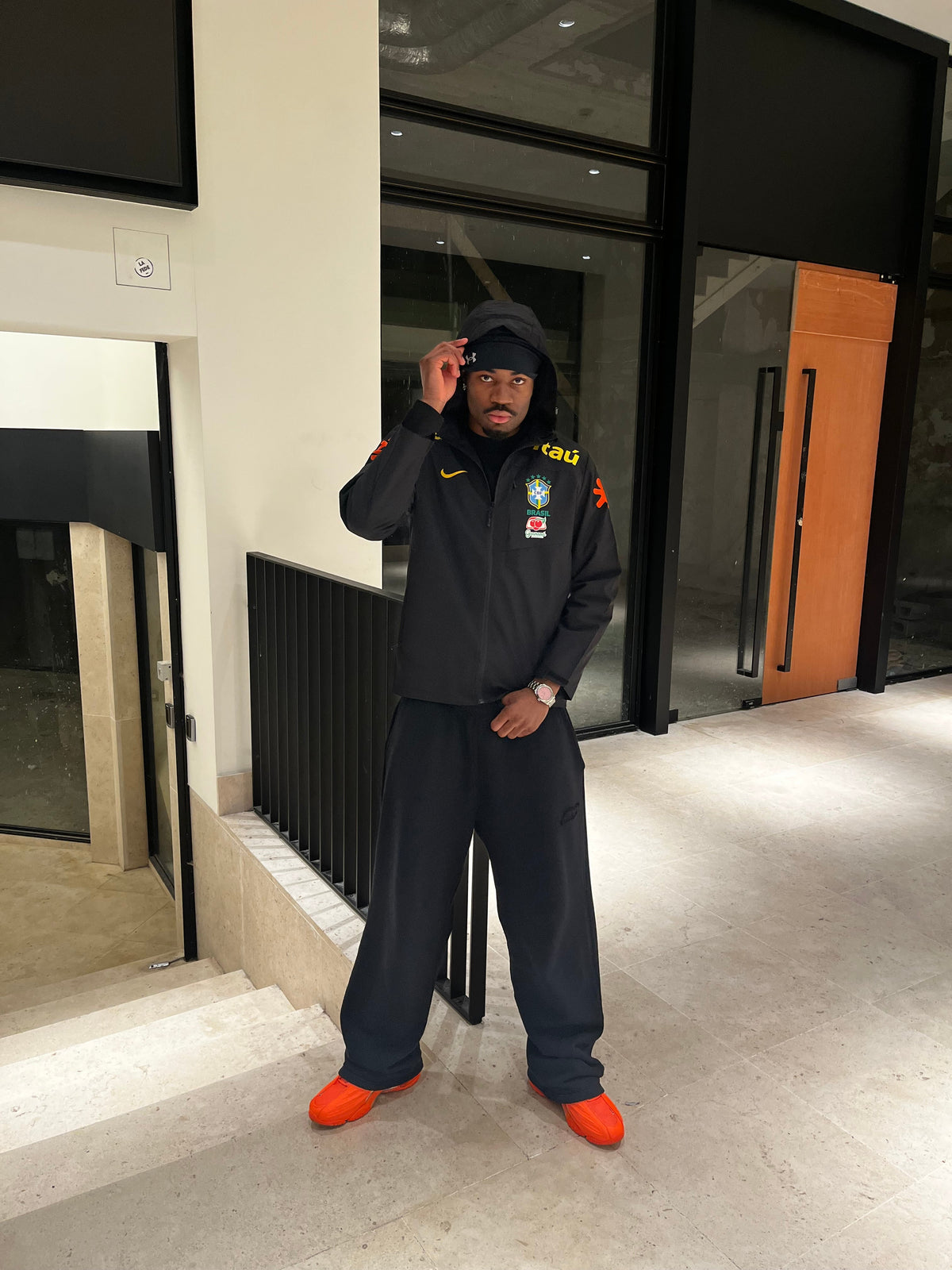 Veste Imperméable Noir - Brésil