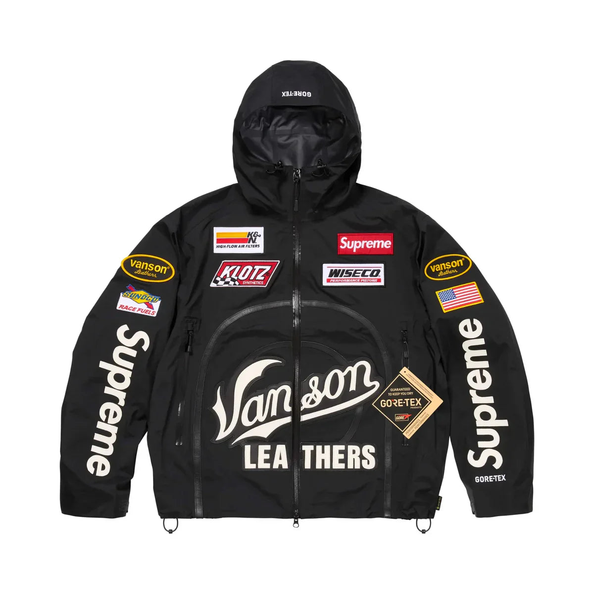 Veste Supreme GORE-TEX Noir - Coupe-Vent