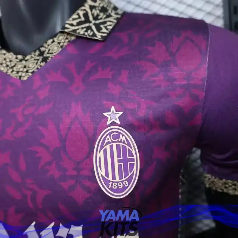 MAILLOT AC MILAN CONCEPT "Violet" 2025/2026 Version Player YamaKits Foot