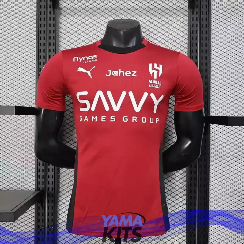 MAILLOT AL-HILAL CONCEPT "Rouge" 2025/2026 Version Player YamaKits Foot