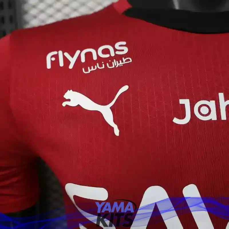 MAILLOT AL-HILAL CONCEPT "Rouge" 2025/2026 Version Player YamaKits Foot