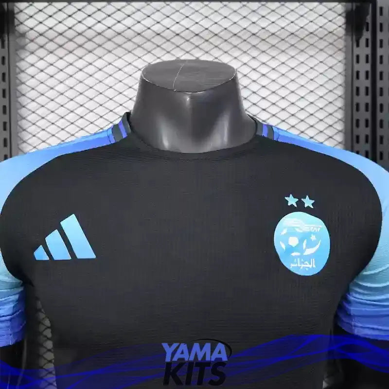 MAILLOT ALGERIE CONCEPT "Bleu, noir" 2025/2026 Version Player YamaKits Foot
