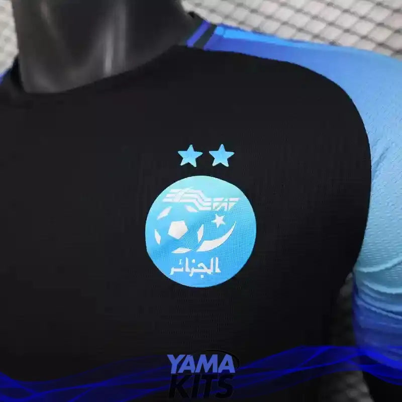 MAILLOT ALGERIE CONCEPT "Bleu, noir" 2025/2026 Version Player YamaKits Foot
