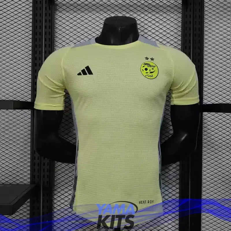 MAILLOT ALGERIE CONCEPT "Jaune" 2025/2026 Version Player YamaKits Foot