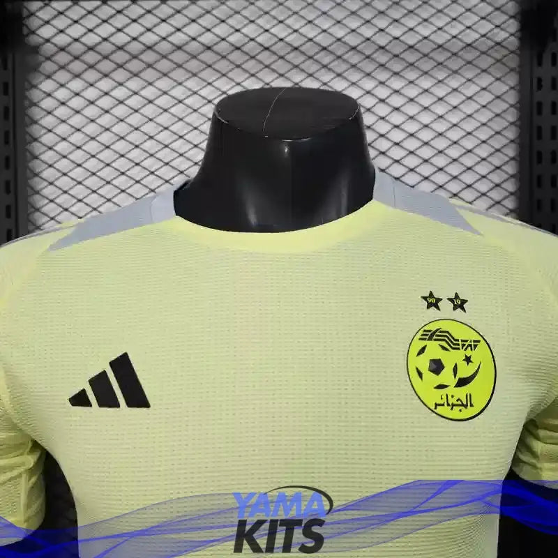 MAILLOT ALGERIE CONCEPT "Jaune" 2025/2026 Version Player YamaKits Foot