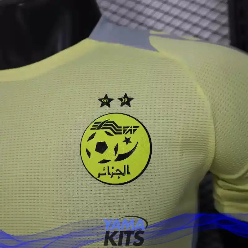MAILLOT ALGERIE CONCEPT "Jaune" 2025/2026 Version Player YamaKits Foot