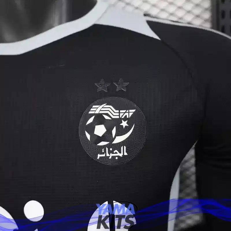 MAILLOT ALGERIE CONCEPT "Noir" 2025/2026 Version Player YamaKits Foot