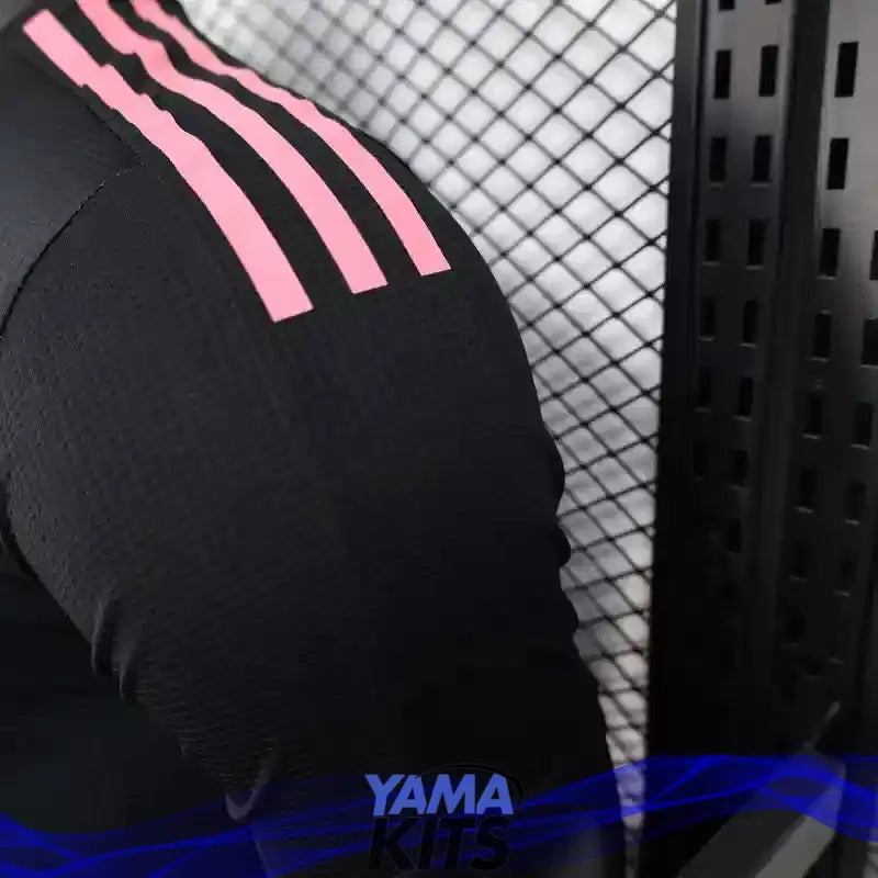 MAILLOT ALGERIE CONCEPT "Noir, Rose" 2025/2026 Version Player YamaKits Foot