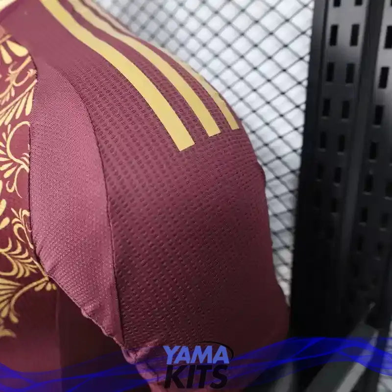 MAILLOT ALGERIE CONCEPT "Rouge, Or" 2025/2026 Version Player YamaKits Foot