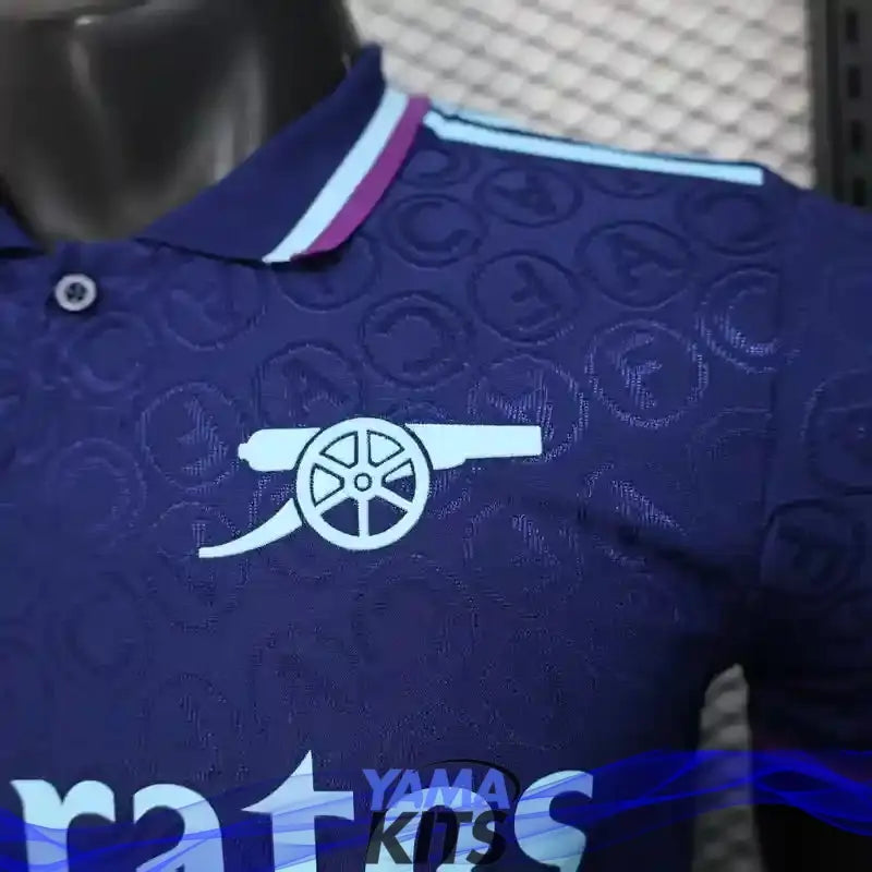 MAILLOT ARSENAL CONCEPT "Bleu" 2025/2026 Version Player YamaKits Foot