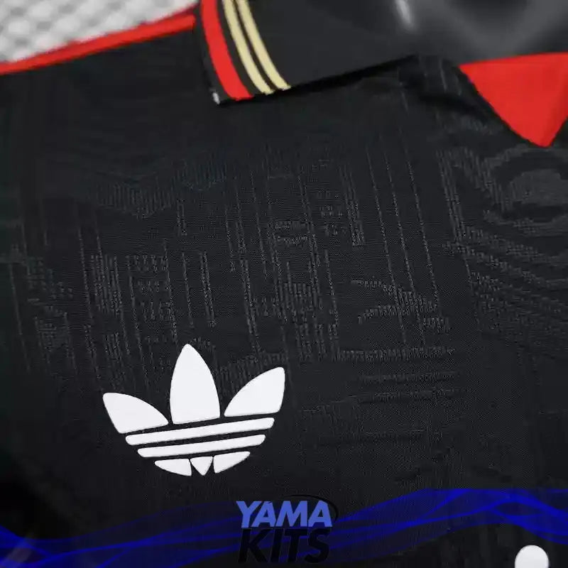 MAILLOT ARSENAL CONCEPT "Noir" 2025/2026 Version Player YamaKits Foot