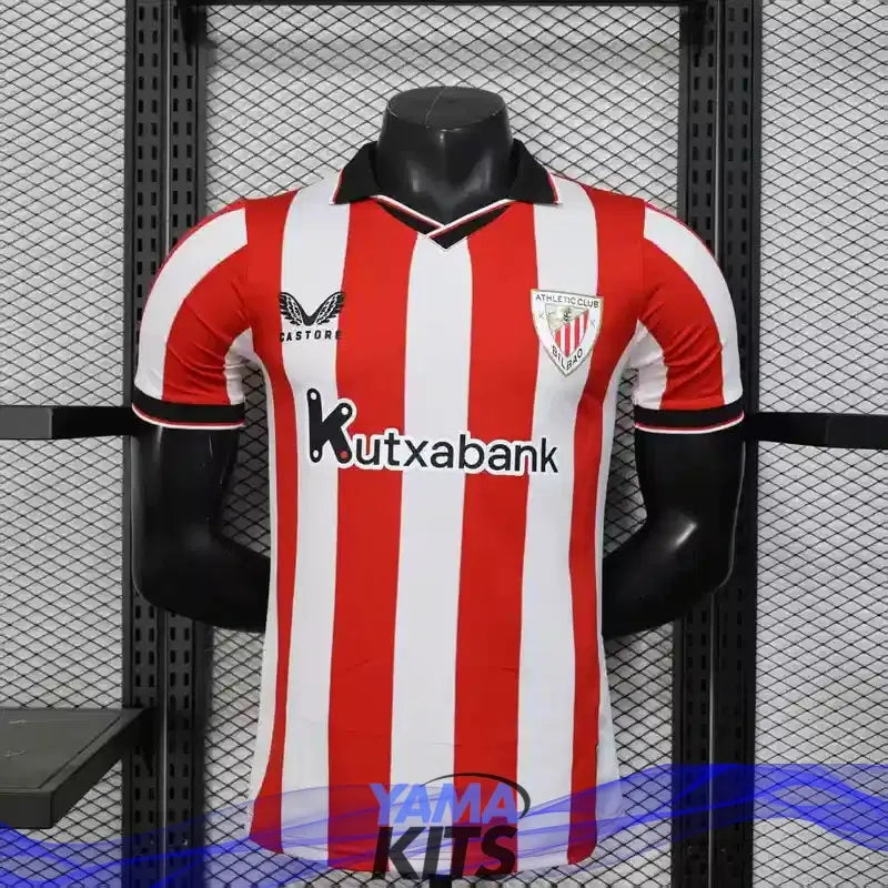 MAILLOT ATHLETIC BILBAO DOMICILE 2025/2026 Version Player YamaKits Foot