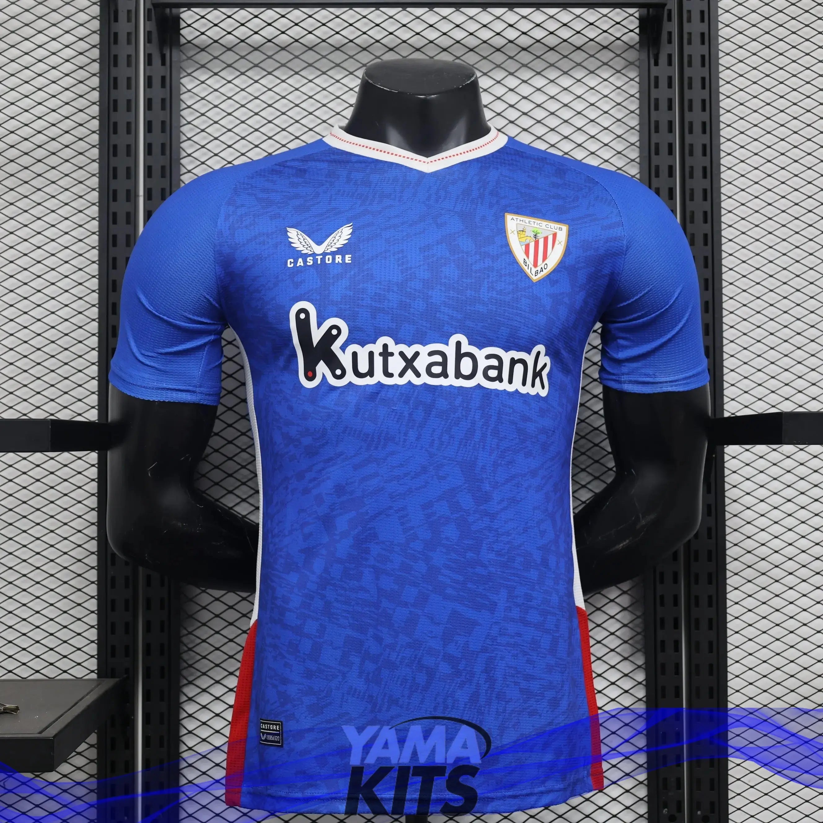 MAILLOT ATHLETIC BILBAO EXTERIEUR 2024/2025 Version Player YamaKits Foot