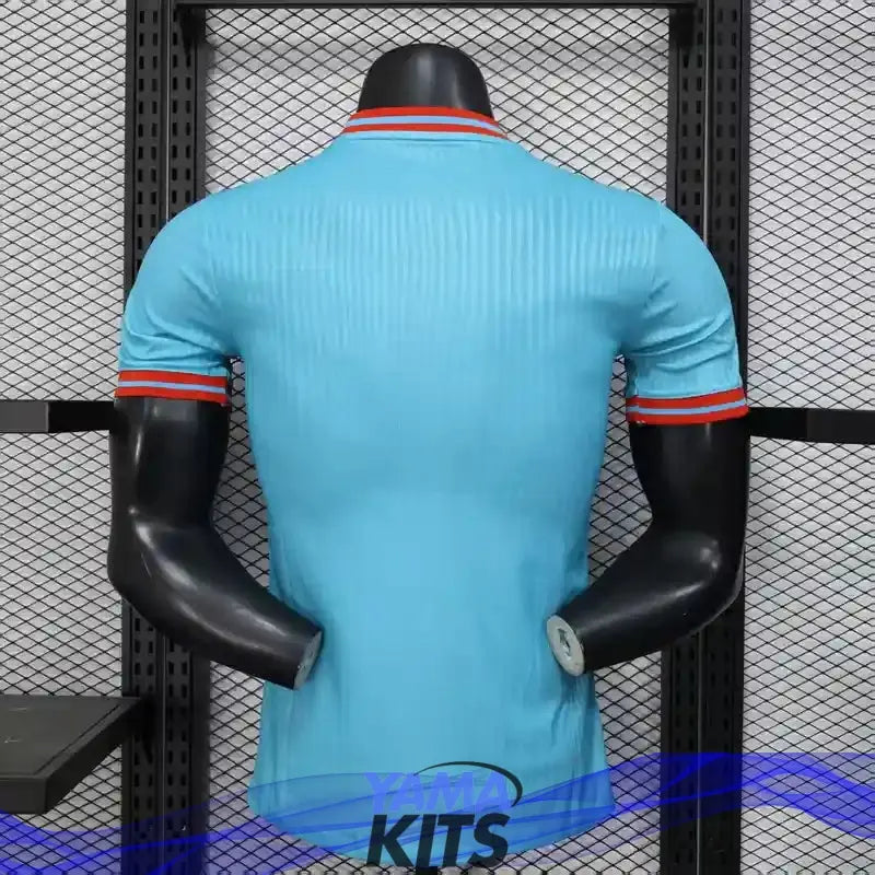 MAILLOT BARCELONE CONCEPT " Bleu, rose" 2025/2026 Version Player YamaKits Foot