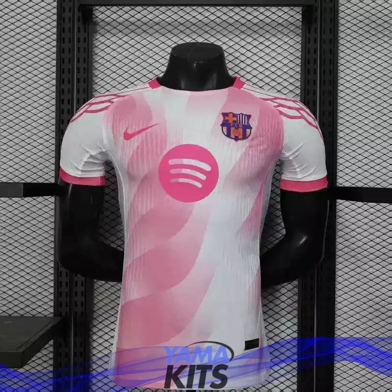 MAILLOT BARCELONE CONCEPT "Rose" 2025/2026 Version Player YamaKits Foot