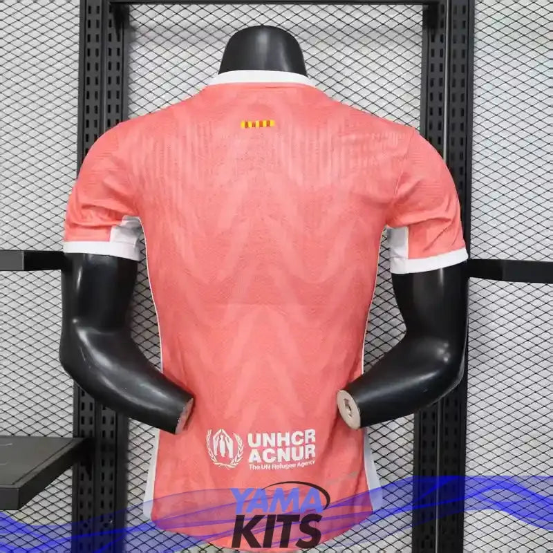 MAILLOT BARCELONE CONCEPT "rose, blanc" 2025/2026 Version Player YamaKits Foot