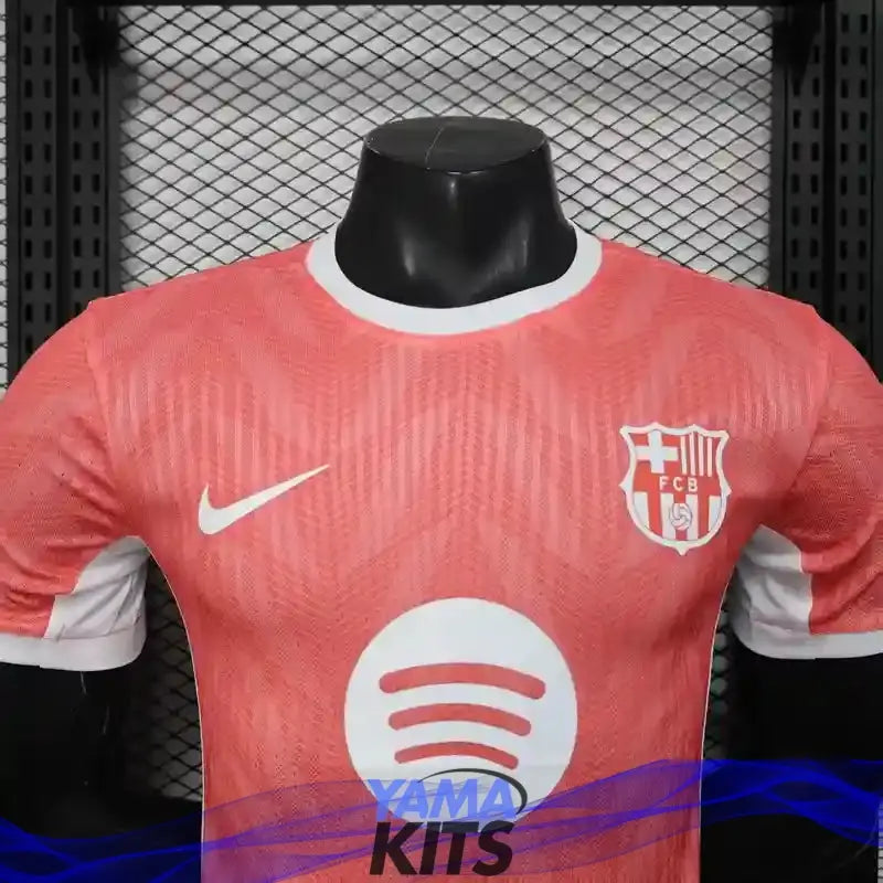 MAILLOT BARCELONE CONCEPT "rose, blanc" 2025/2026 Version Player YamaKits Foot