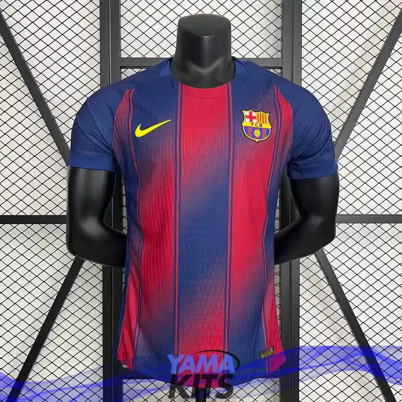 MAILLOT BARCELONE DOMICILE 2025/2026 Version Player YamaKits Foot