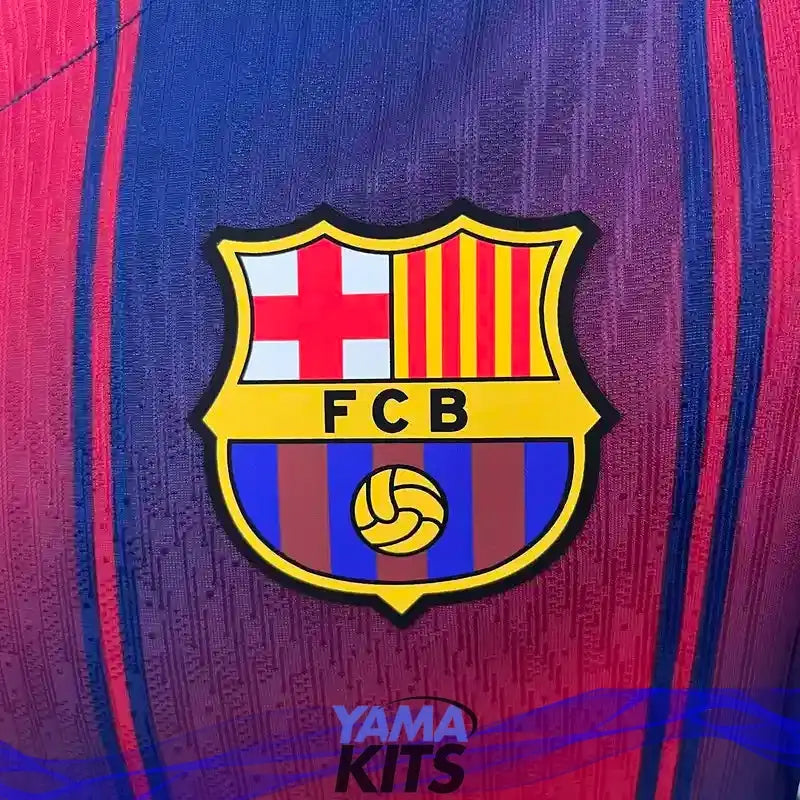 MAILLOT BARCELONE DOMICILE 2025/2026 Version Player YamaKits Foot