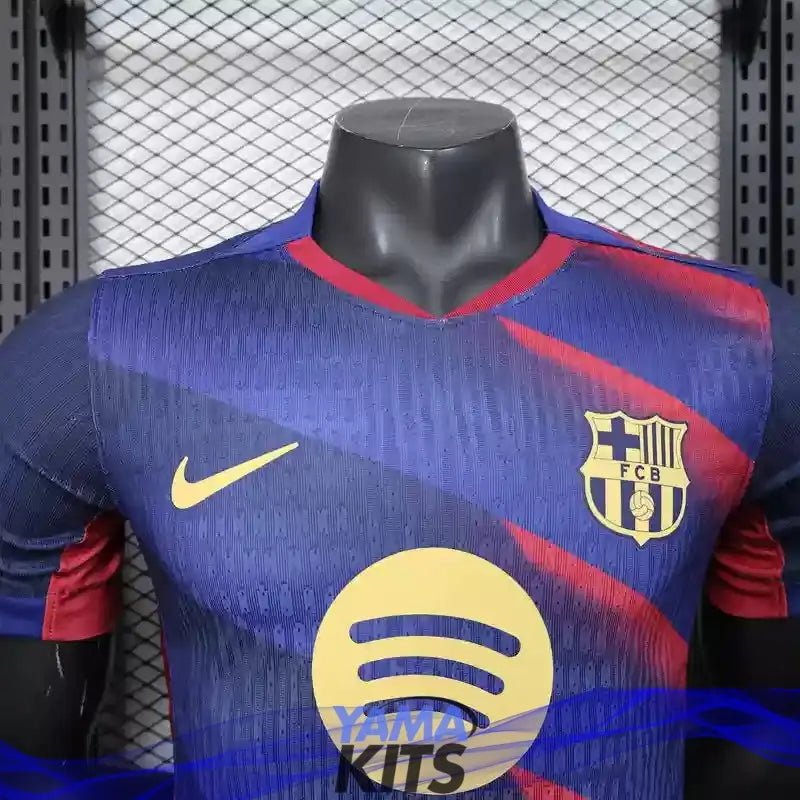 MAILLOT BARCELONNE CONCEPT "Rayures" 2025/2026 Version Player YamaKits Foot