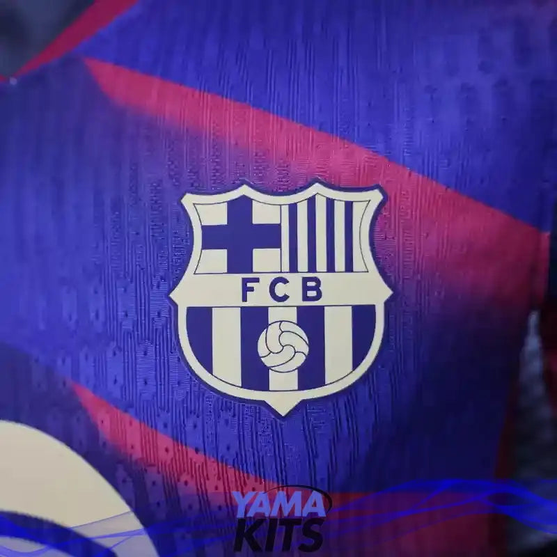 MAILLOT BARCELONNE CONCEPT "Rayures" 2025/2026 Version Player YamaKits Foot