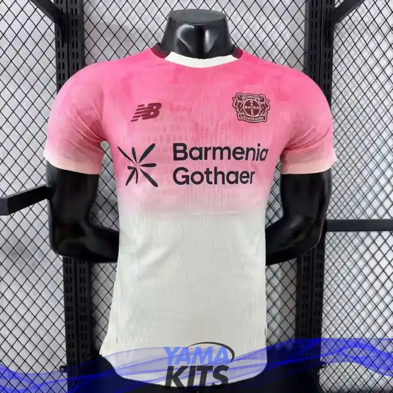 MAILLOT BAYERN LEVERKUSEN "Rose" 2025/2026 YamaKits Foot