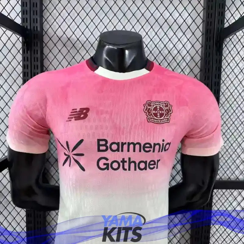 MAILLOT BAYERN LEVERKUSEN "Rose" 2025/2026 YamaKits Foot