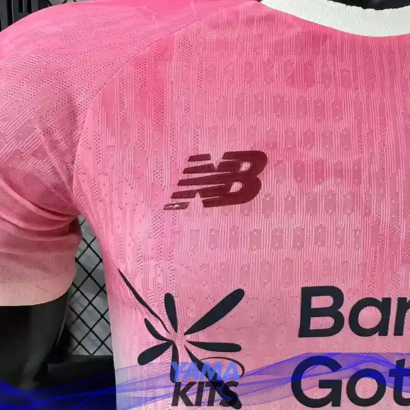 MAILLOT BAYERN LEVERKUSEN "Rose" 2025/2026 YamaKits Foot