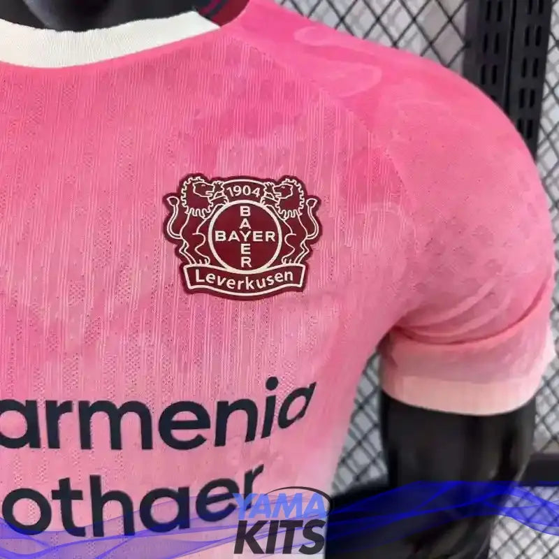 MAILLOT BAYERN LEVERKUSEN "Rose" 2025/2026 YamaKits Foot