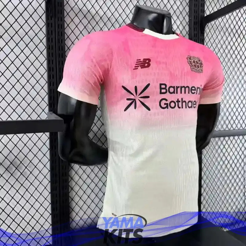 MAILLOT BAYERN LEVERKUSEN "Rose" 2025/2026 YamaKits Foot