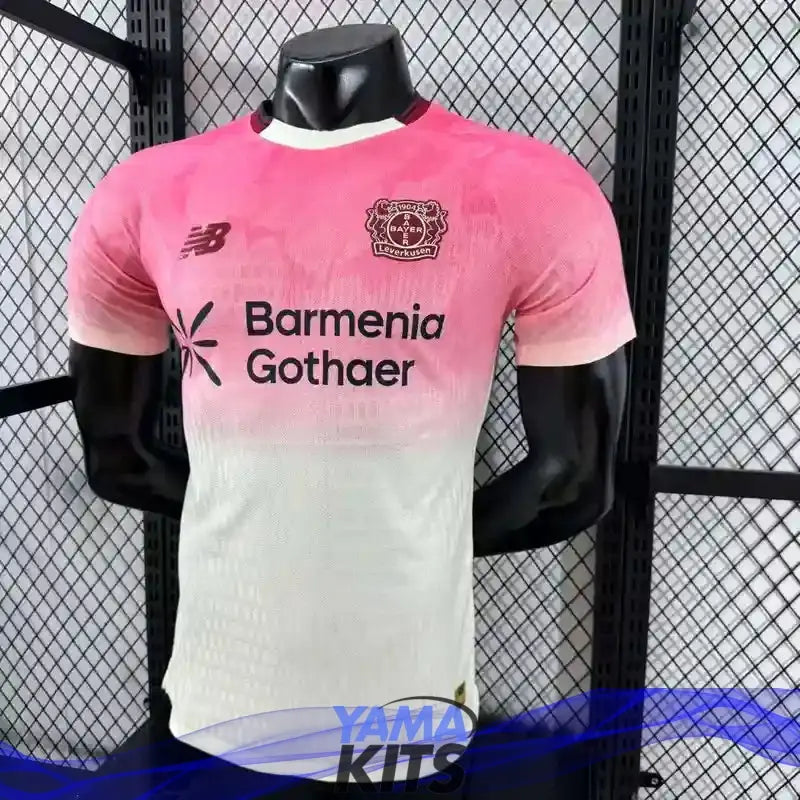 MAILLOT BAYERN LEVERKUSEN "Rose" 2025/2026 YamaKits Foot
