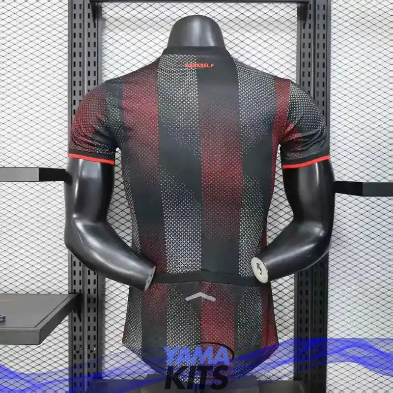MAILLOT BAYERN LUVERKUSEN DOMICILE 2025/2026 Version Player YamaKits Foot