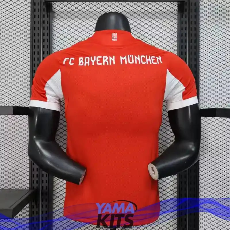 MAILLOT BAYERN MUNICH DOMICILE 2025/2026 Version Player YamaKits Foot