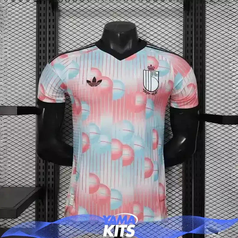 MAILLOT BELGIQUE EXTÉRIEUR CDM 2026/2027 Version Player YamaKits Foot