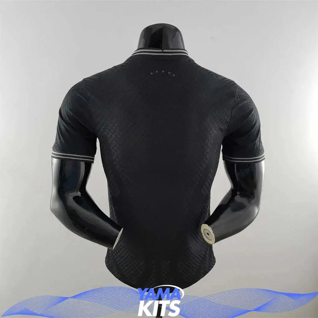 MAILLOT BRÉSIL BLACK 2022/2023 YamaKits Foot