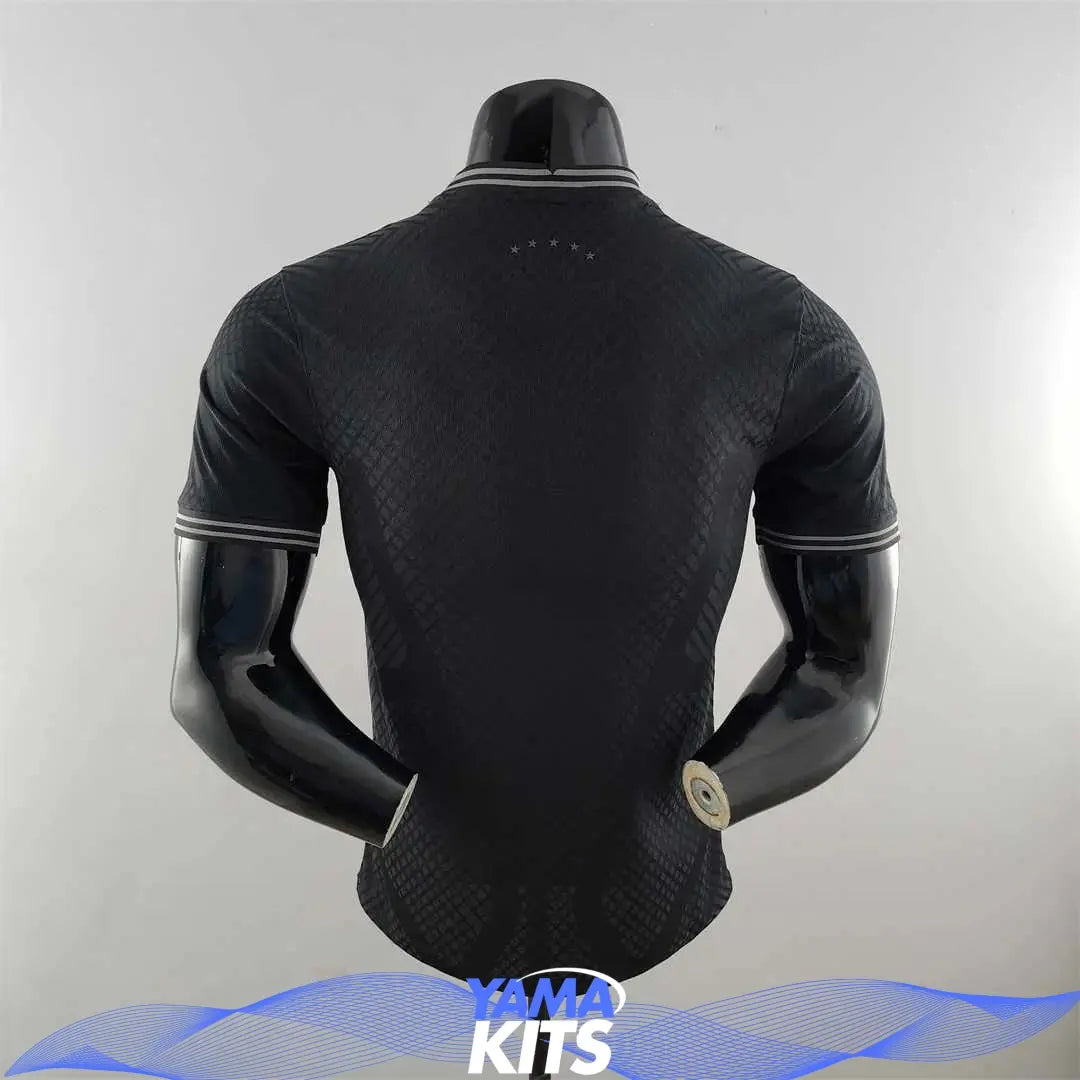 MAILLOT BRÉSIL BLACK 2022/2023 YamaKits Foot