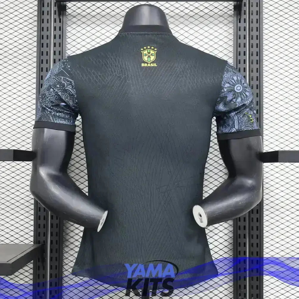 MAILLOT BRÉSIL CONCEPT GRIS « CHRIST RÉDEMPTEUR » 2024/2025 Version Player YamaKits Foot