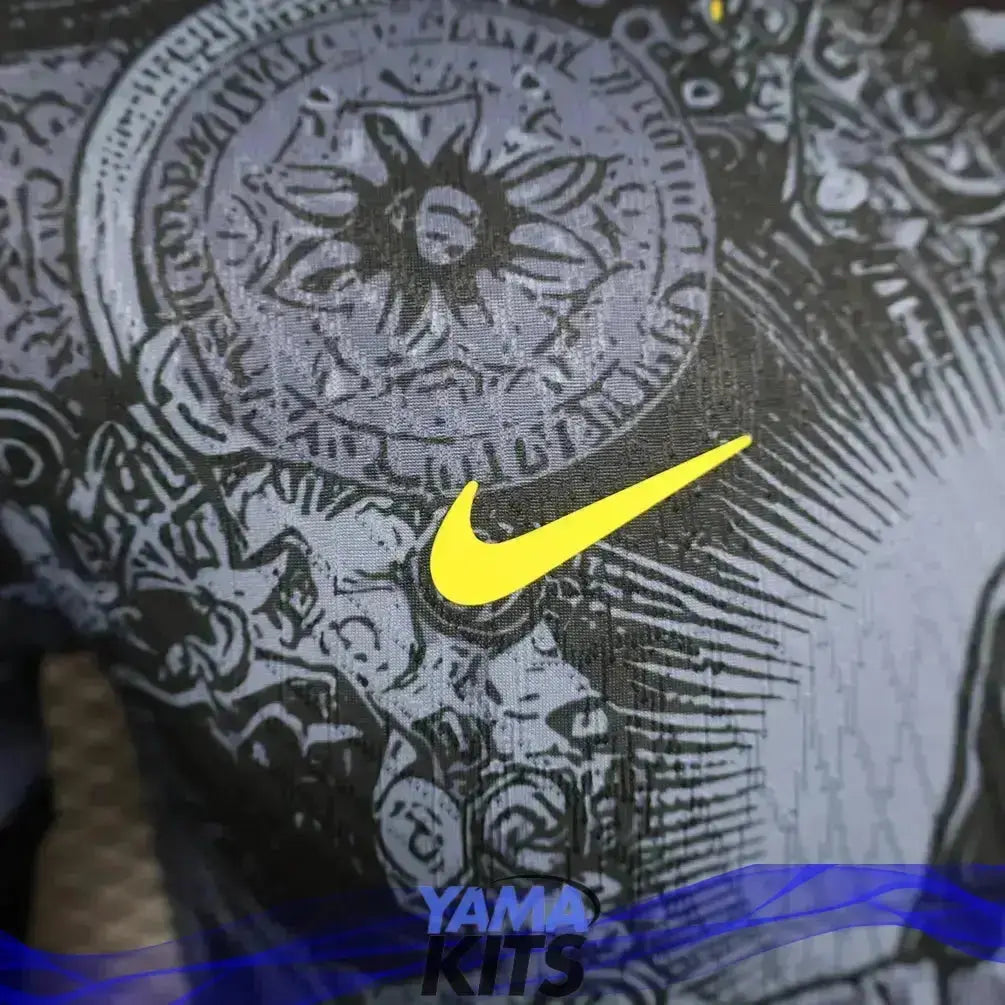 MAILLOT BRÉSIL CONCEPT GRIS « CHRIST RÉDEMPTEUR » 2024/2025 Version Player YamaKits Foot