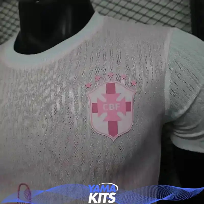 MAILLOT BRÉSIL CONCEPT « Rose » 2025/2026 Version Player YamaKits Foot
