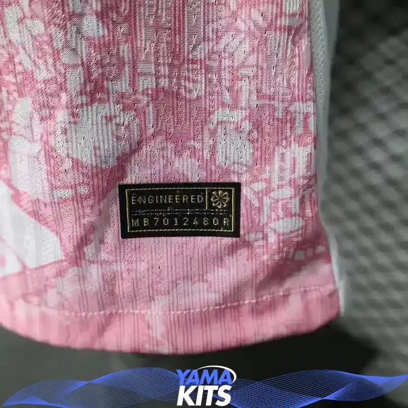 MAILLOT BRÉSIL CONCEPT « Rose » 2025/2026 Version Player YamaKits Foot