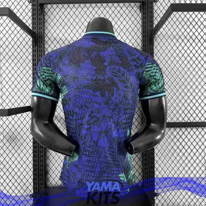 MAILLOT BRÉSIL CONCEPT "Bleu, vert" 2025/2026 Version Player YamaKits Foot