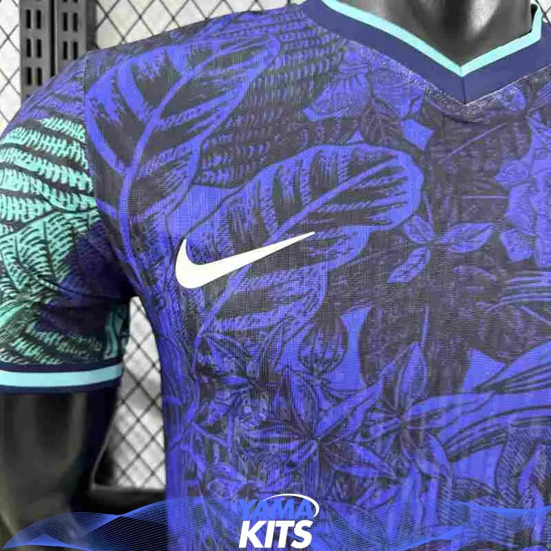 MAILLOT BRÉSIL CONCEPT "Bleu, vert" 2025/2026 Version Player YamaKits Foot