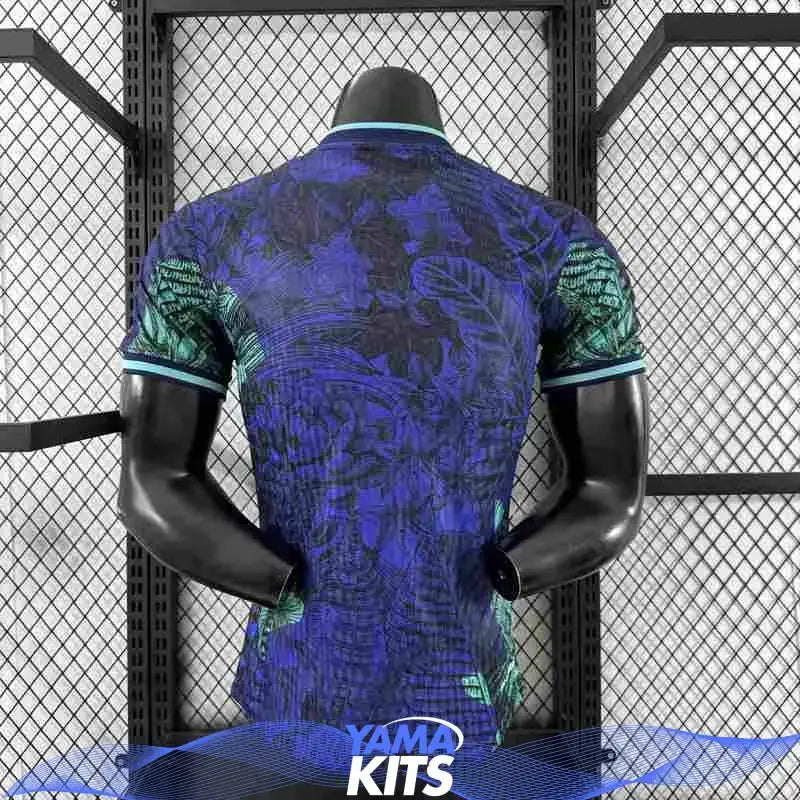 MAILLOT BRÉSIL CONCEPT "Bleu, vert" 2025/2026 Version Player YamaKits Foot