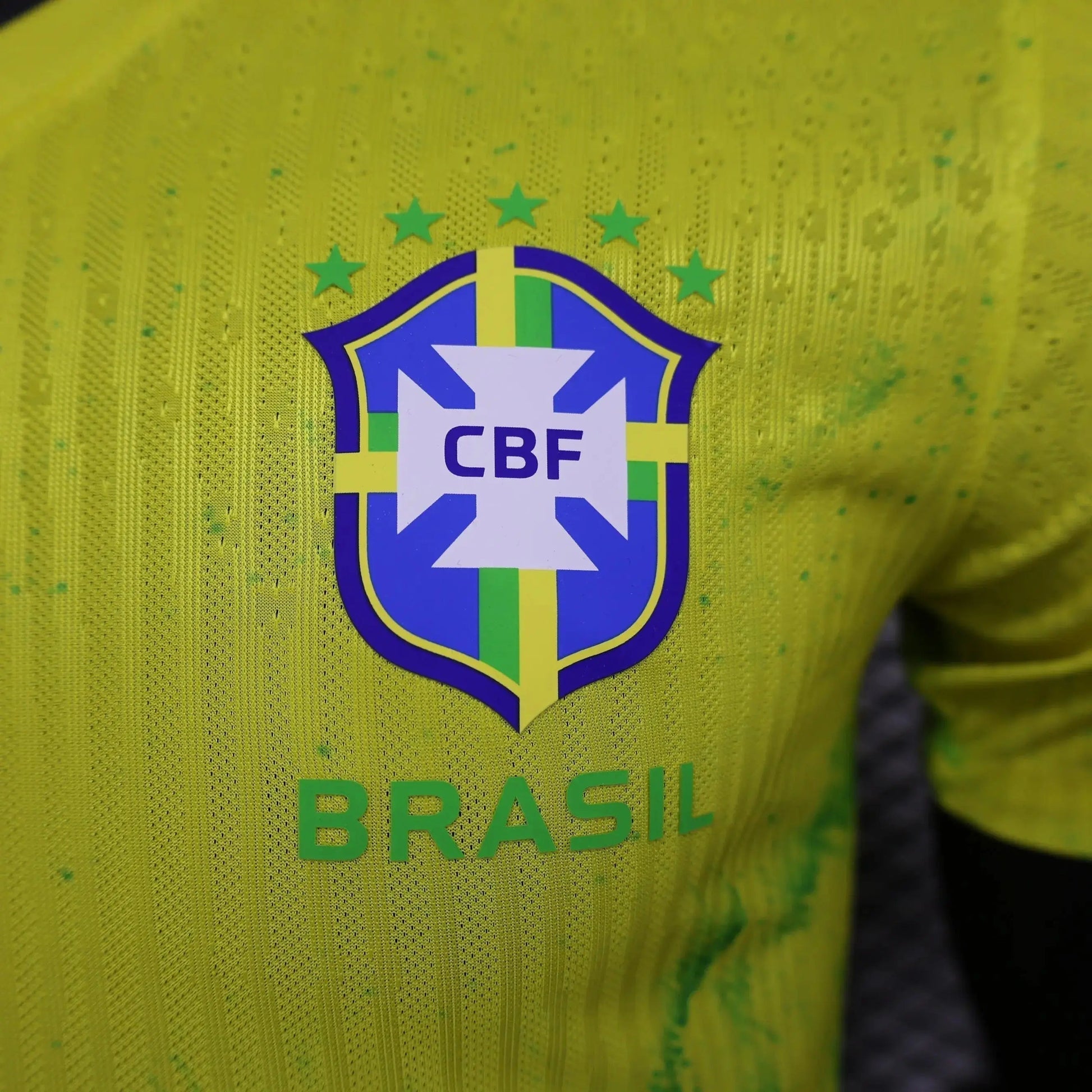 MAILLOT BRÉSIL CONCEPT "jaune,vert" 2024/2025 YamaKits Foot