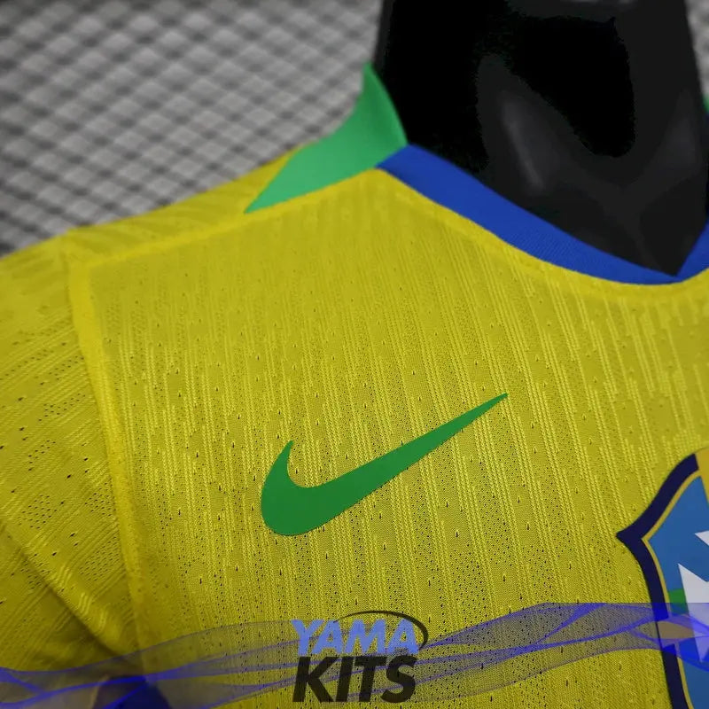 MAILLOT BRÉSIL DOMICILE "Jaune" 2025/2026 Version Player