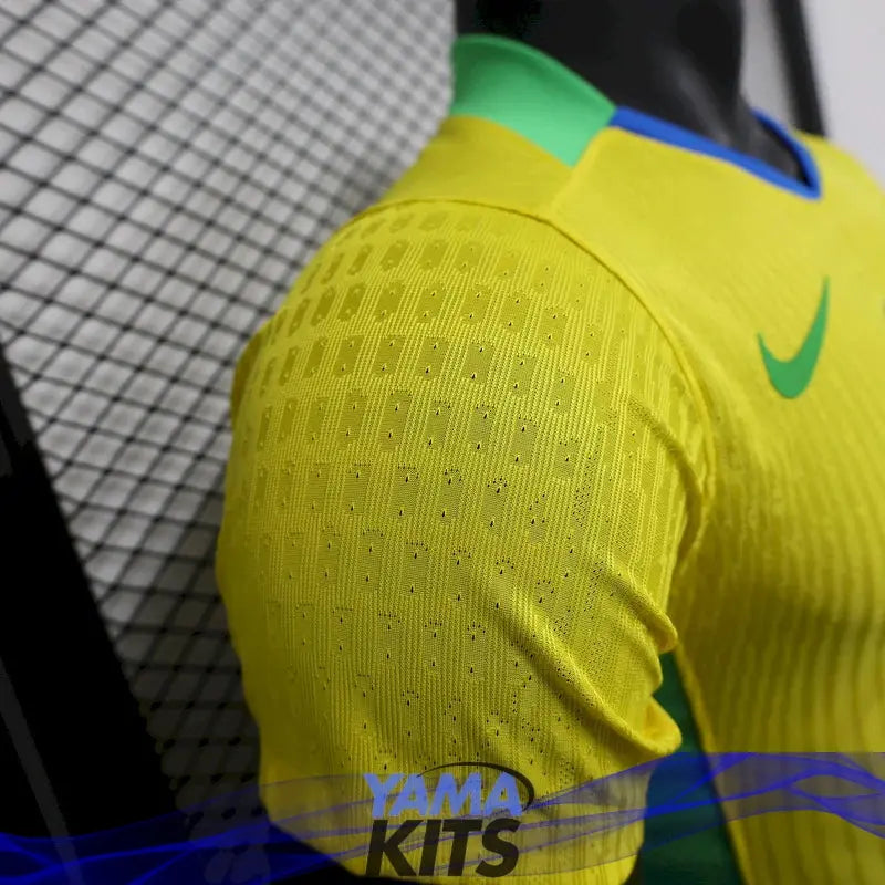 MAILLOT BRÉSIL DOMICILE "Jaune" 2025/2026 Version Player