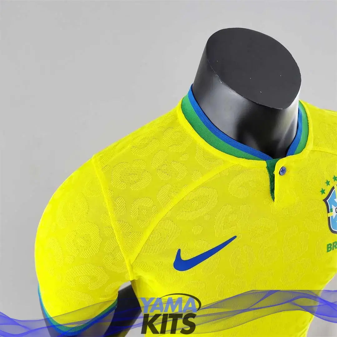 MAILLOT BRÉSIL DOMICILE CDM 2022/2023 YamaKits Foot
